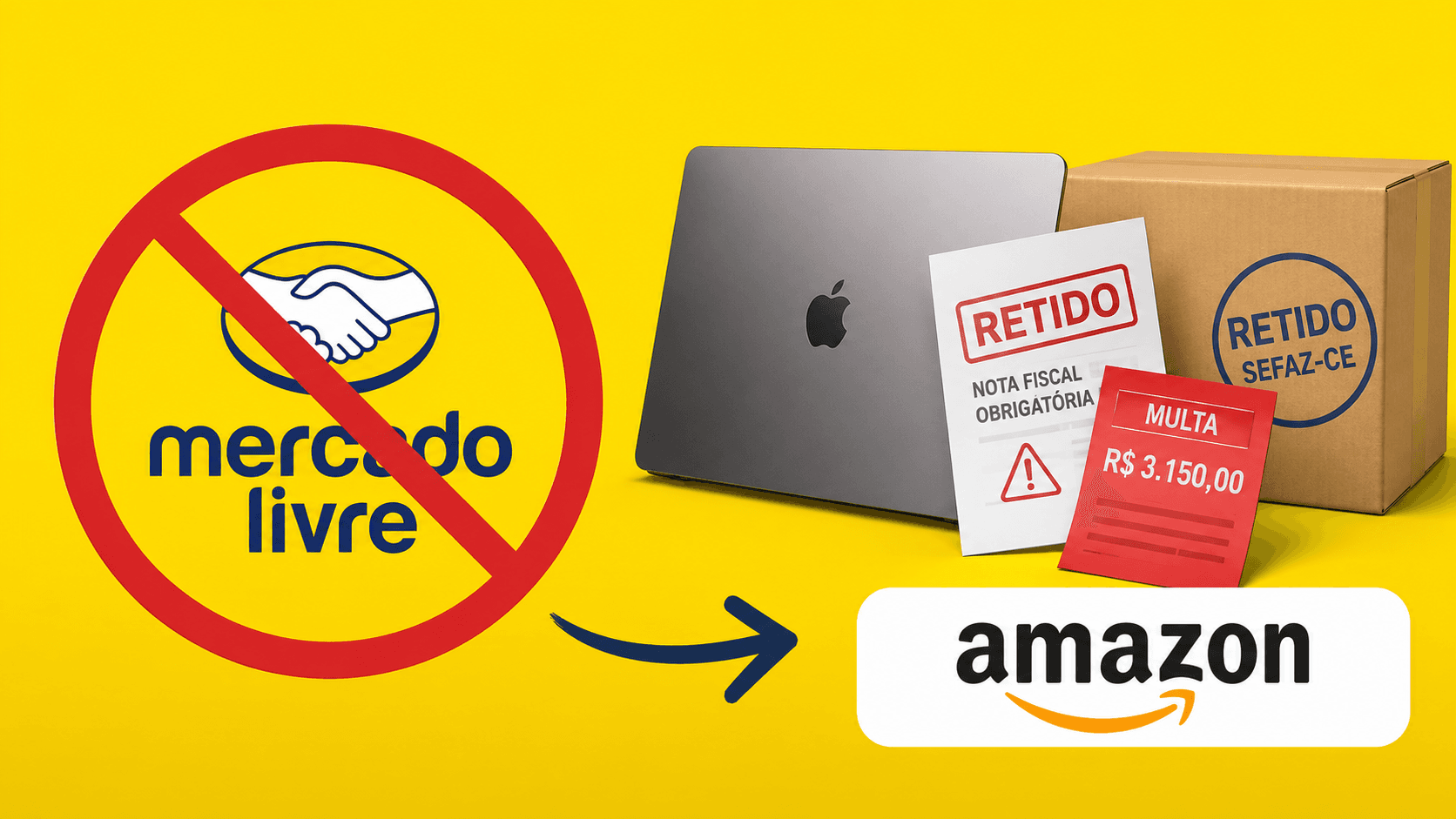 Mercado Livre me fez de palhaço
